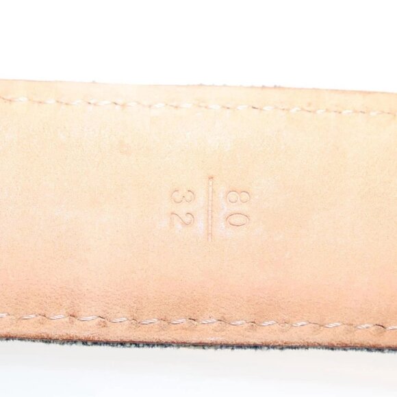 LOUIS VUITTON Monogram Denim Ceinture Belt Blue - Picture 14 of 16